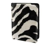 KLJnmbb Zebra Animal Print 5.5in Passport Travel Document Wallet Secure Compact Stylish for Men and Women