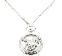 Kljuyhat Silver God Horse Pocket Watch Single Horse Silver Pocket Watch Wan Ma Pentium