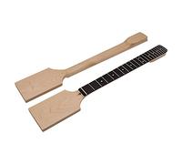 KLKL Oar Shape Electric Guitar Neck Canada Maple Neck Natural Color 22 Frets Wood Neck Matte Finish Guitar Neck
