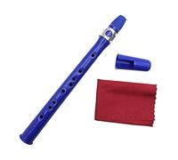 KLKL Saxophones Small Saxophone Pocket Saxophone E-flat Beginner No Button Wind Mini Saxophone Instrument Multi-color Optional Beginner Sax (Color : Sky blue)
