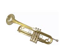 KLKL Standard Trumpets Bb Trumpet Instrument With Case And Mouthpiece Brush Finishes Trumpets Yellow Brass Material Trumpet Instrument