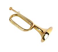 KLKL Standard Trumpets Bugle Instrument Step Trumpet Trumpet Military Band Trumpet Charger C Pioneer Trumpet Instrument (Color : 03)