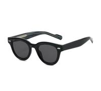 KLKLKTT Tr90 Sunglasses Women Men Driving Travel Uv400 Oval Cat Eye High End Sun Glasses Stainless Steel Core Shades