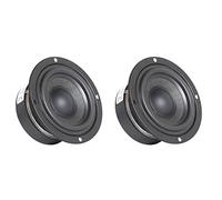 KLKNE 2X 3 Inch Full Range Speaker Audio Speaker 4 Ohm 30W HiFi Speaker Stereo Mid-Bass Speaker DIY Home Amplifier Speaker