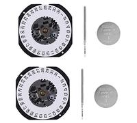 KLKNE 2X Japan Quartz Watch Movement VX32 VX32E Date at 3 with Adjust Stem and Battery Watch Repair Parts Accessories