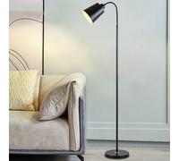 KlkrzJwy Simple Tall Lamp Iron Floor Lamp Adjustable Height Floor Light With Switch E27 Three Color Light Dimmer Fixture For Living Room Reading Room Dining Room Villa