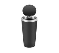 KLKWSFGFZK Car Bin Compact Leakproof For Mini Car Trash Can With Easy-Press Pop-Up Lid Durable ABS Bin For Cup Holders Storage Cars Garbage Bins