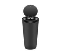 KLKWSFGFZK Car Bin Universal Car Cup Holder Clamshell Trash Bin Storage Box Bucket Vehicle Garbage Dust Case Pressing Can Cars Garbage Bins