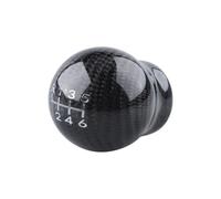 KLKWSFGFZK Car Gear Shift Knob for Universal Carbon Fiber Gear Shift Knob Manual Shifter Lever Stick Head Reverse Lift Car Handle Modification Accessory Gear Stick Knobs(6 Speed)