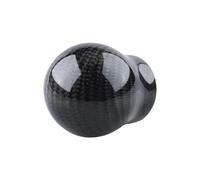 KLKWSFGFZK Car Gear Shift Knob for Universal Carbon Fiber Gear Shift Knob Manual Shifter Lever Stick Head Reverse Lift Car Handle Modification Accessory Gear Stick Knobs(Unmarked)