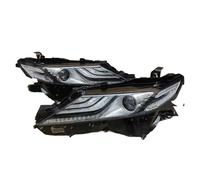 KLKWSFGFZK Car headlight assembly For Camry Black Warrior Headlights 2019-2022 Led Headlight Car Front Bumper Genuine Oem 31900-19003 Headlights assemblys replacement(Black Left)