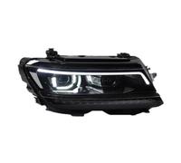 KLKWSFGFZK LED Headlight Assembly For VW For Tiguan 2017 2018 2019 2020 2021 LED Headlight DRL Hid Head Lamp Angel Eye Bi Xenon Beam Accessories Front Lights With DRL(LHD 1 set)