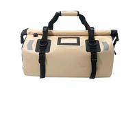 KLKWSFGFZK Motor Pannier Bag Universal 40L 66L Motorcycle Waterproof Tail Bags Helmet Durable Rear Moto Seat Bag High Capacity Riding Motocross Outdoor Motorbike Saddle Bags(66L-Khaki)