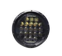 KLKWSFGFZK Motorbike Spot Light For Davidsion For Softail Slim Fat Boy 7inch Headlights With DRL Hi/Low Motorcycle Headlamp 7" Inch H4 LED Moto Headlight Motorcycle LED Headlight(002 Black)