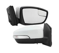 KLKWSFGFZK Motorbike Spot Light For Focus 2015 2016 2017-2018 Rearview Mirrors Side View Power Door Mirror Glass Lens Assembly Turn Signal Light US Version Motorcycle LED Headlight(7wires right)