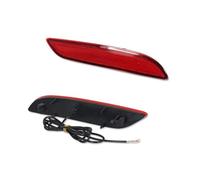 KLKWSFGFZK Sequential Turn Signal For Chrysler Pacifica Voyager 2017 2018-2023 Bumper Reflector Lights Function As Tail, Brake & Rear Fog Lamps 2pcs Safety Warning(Red Lens)