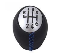 KLKWSFGFZK Stick Shift Knob for Megaane 5 6 Speed Handball Shift Lever Head(Blue-6 Speed)