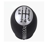 KLKWSFGFZK Stick Shift Knob for Megaane 5 6 Speed Handball Shift Lever Head(White-6 Speed)