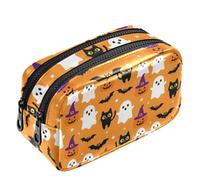 KLL 2-in-1 Pencil & Makeup Bag,Large Pouch for Girls Students Women | lightweight stationery cosmetic pouch for daily-use Kawaii Cute Rabbits Bunnies