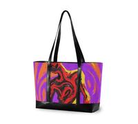 KLL Absrtact Art Desperate Man Large Capacity womens laptop tote with zipper laptop tote bag for work for school with lunch maletín para laptop mujer