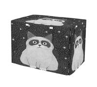 KLL Aesthetic Ragdoll Cat Cage Covers for Dog Crates Kennel Cover with Roller Shades 42 Inch