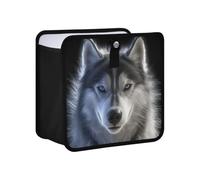 KLL Alaskan Malamute Hanging Foldable Foldable Trash can Hanging Garbage Bag for car Storage bin for Women Men Road Trip Essentials