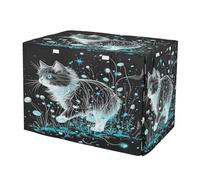 KLL Art Ragdoll Cat Crate Covers for Dog Cages Kennel Cover with Roller Shades 36 Inch