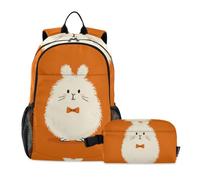 KLL Backpack And Lunch Bag Set For Teen Girls Cute Bunny Chick Style | Backpack For Girls,School Bag And Lunch Box Set For Boys 9-10 years