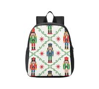 KLL backpack for kids travel Christmas Nutcrackers Soldiers Winter | bookbags,for boy,mochilas para ni?as de 2 a?os