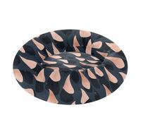 KLL Black Gnome Navy Blue and Rose Gold_3 Donut Cuddler Pet Cat Bed fluffier Dog Cave Bed for Small Size Pets Supplies cama alta para Perros