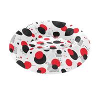 KLL Black Red Dots Art Warm & Cozy Pet Cat Beds fluffier Cat Cave Bed for Medium Size Pets Sleeping Camas para Gatos en oferta