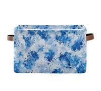 KLL Bleach and Dye storage baskets, and waterproof storage bin with sturdy handle atorage Decorative Decorative set of 2 for cloth cloth sweater