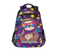 KLL Buntes Pop-art-faultier stray kids backpack with large bookbag for high school mochilas para ni?as de 12 a?os