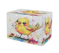 KLL Chic Canary Bird Covers for Dog Crates Puppy Kennel Cover with Roller Shades 36 Inch