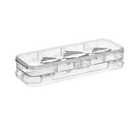 KLL Christmas Three Gnome Black Designed Plastic Pencils Box Clear