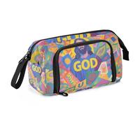 KLL Colorful Cartoon God Fashion Pencil Box Large Capacity Slim Pencil Case Multifunctional for Preppy Back to School Supplies