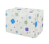 KLL Colorful Rainbow Clover Dog Cage Covers Kennel Covers for Puppy Dog Crate Protector 48 Inch