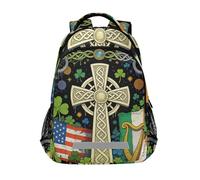 KLL Cross American Irish kids backpack with big books bag for boys bulto para ni?os