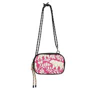 KLL Cute Animal Polar Bear White Peach Cute Crossbody Bags Womens Fashion with Adjustable Strap Purses Have a meal