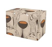 KLL Cute Retro sad Dog Cover for Dog Cage Pets Kennel Covers Rollers Shades 42 Inch