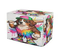 KLL Drop Style Bourne Hill Baseball Player Cover for Dog Crate Kennel Covers Rollers Shades 42 Inch