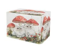 KLL Fierce Bohemian Cats White Dog Crates Covers Pets Kennel Covers Dog Crate Protector 30 Inch