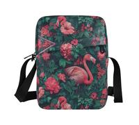 KLL Flower Power Part cute messenger bag Vegan Leather men shoulder bag Casual Shoulder Handbag