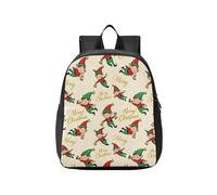 KLL girls backpack purses for kids Merry Christmas Cute Elf