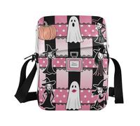 KLL Halloween Perfume Beauty Witch messenger bag cute Vegan Leather Crossbody Bags For Women Shopping Shoulder Handbag