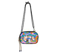 KLL Happy Dogs Party Mini Crossbody Bags for Men Waterproof with Credit Card Slots Women's Shoulder Handbags Go shopping