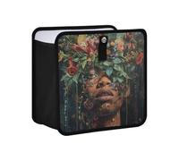 KLL Homegrown Hanging Foldable Car Garbage Container Hanging Trash can for Back seat Storage bin for SUV, Truck & Minivan