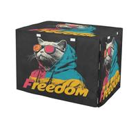 KLL Hoodie cat Cool Covers for Dog Crates Pet Wire Cage Cover with Roller Shades 42 Inch