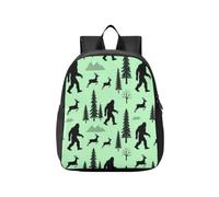 KLL kids mini backpack boys Trunks Sasquatch Pine Tree Mint
