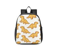 KLL kids space backpack Cute Dino T-Rex Chicken Nugget Funny